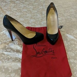 Gently used Christian Louboutin heels.